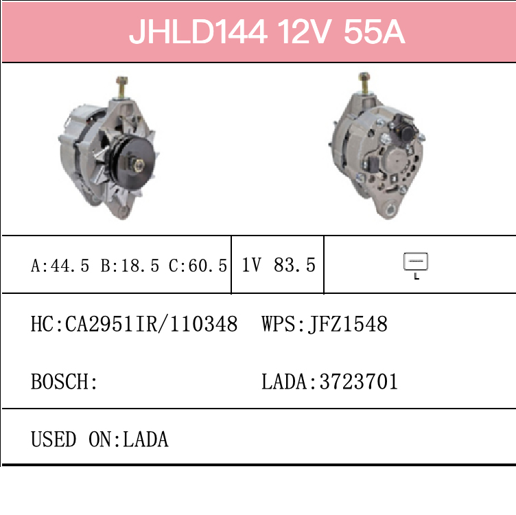 Alternator-Catalogue-JHLD144-X