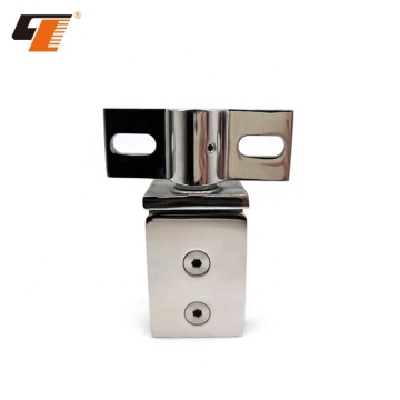 Stainless Steel Bathroom Door Accessories: Rotary Shaft, Glass Connector, Clamp, Pivot Hinge