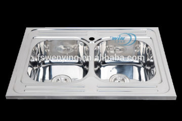 Developmental prospect stainless steel kitchen sink