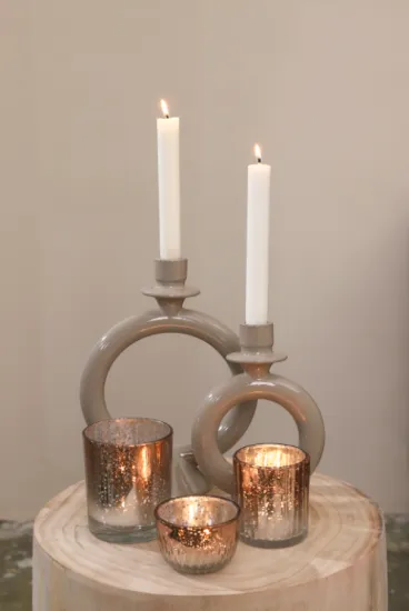 White Candlestick Holders For Home Decoration