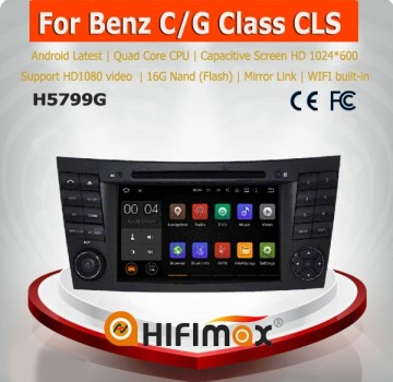 Hifimax 7" android 5.1 car dvd player for MERCEDES-BENZ E-CLASS W211(2002-2009)/G-CLASS W463(2001-2008)/CLS W219(2004-2011)