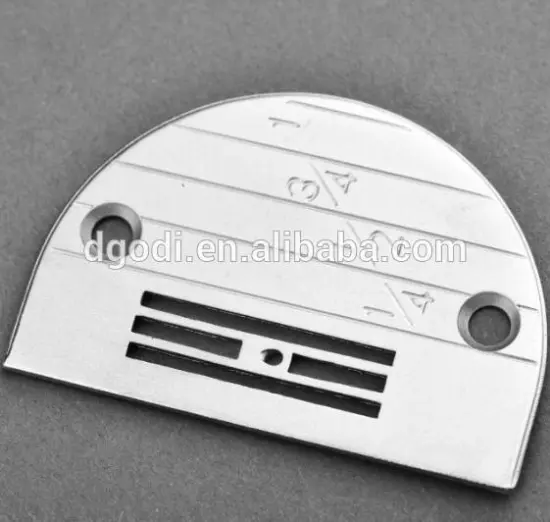 cnc sewing machine spare parts of chrome plated mild steel plate with cheap price