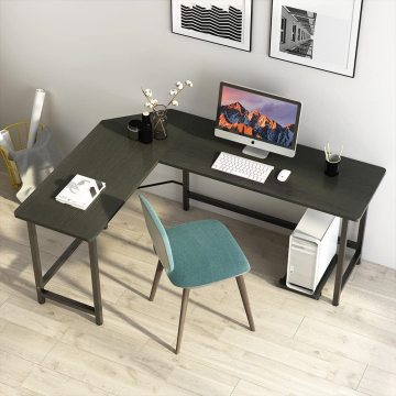 L-förmige MDF-Computertabelle OEM ODM Office Desk