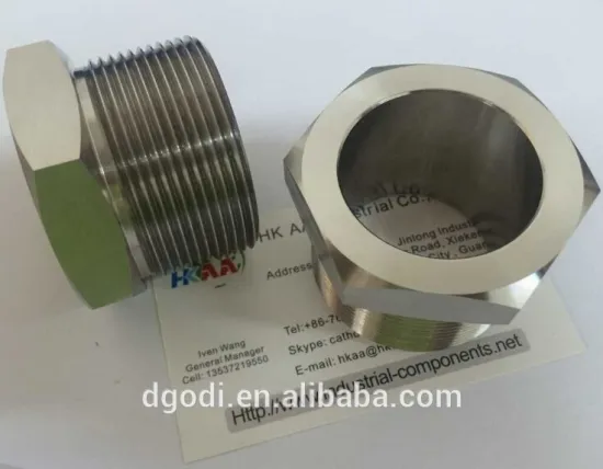 stainless steel thread adapter sleeve, water bushing, bolt bushing