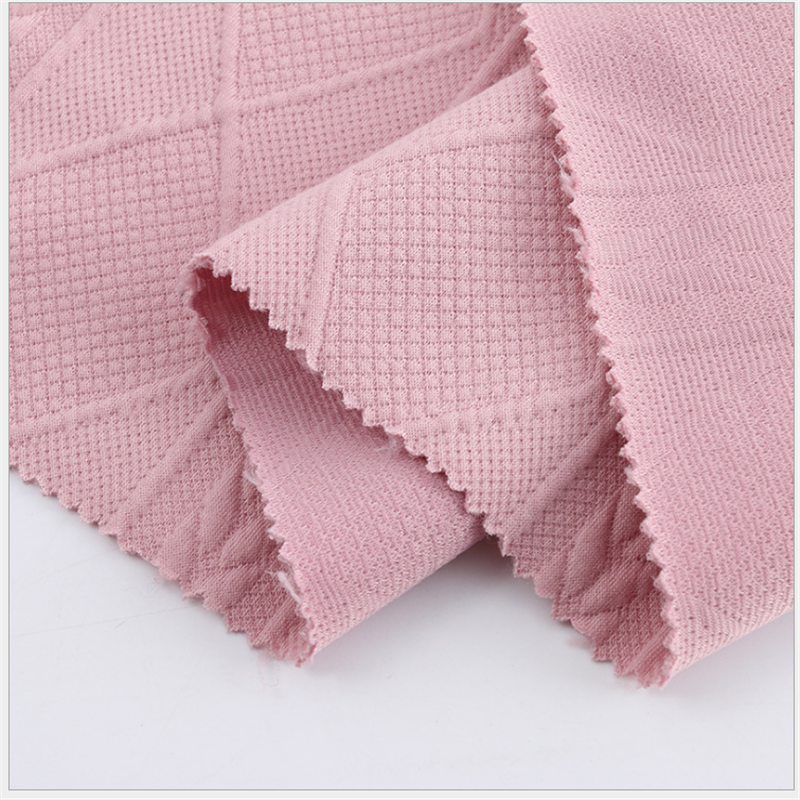 Breathable Air Layer Knitted Jacquard Women Fabrics