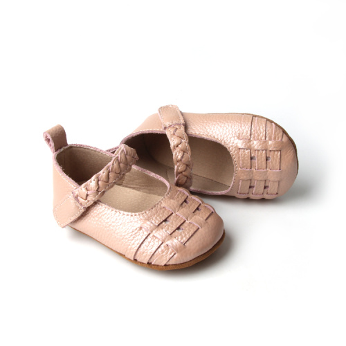 Baby Mary Jane Shoes por atacado vestido sapatos