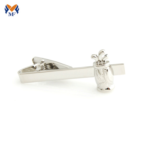 Custom claw logo blank tie bar clips