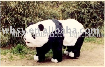 Amusement equipment battery operated walking animal Panda