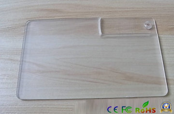 Transparent Credit Card USB Flash Drive/USB