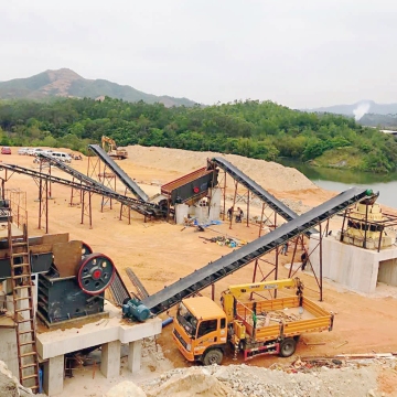 High Quality 50-100 TPH Hard Rock Aggregate Crushing Plant