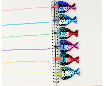 6PCS BEAUTY FISH HIGHLIGHTERS