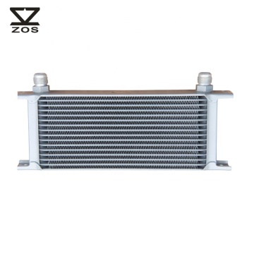 Universal 16 Row Aluminium Trust Type Engine Transmission Transmission Transmission Cacke Cooler لسباق سيارات