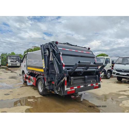 small size light Rear Loader garbage truck