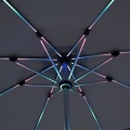 Luxury outdoor midpillar umbrella