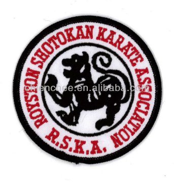 Embroidery Emblems - Heat-Seal KARATE Logo for Martial Arts (Patch/Emblem/Badge/Label/Crest/Insignia)