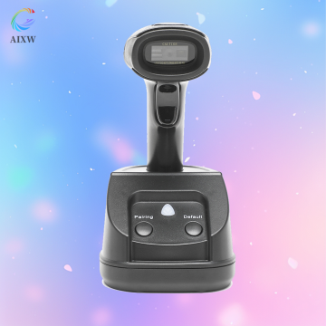 เครื่องสแกนบาร์โค้ดคลังสินค้า AIXW พร้อมเลเซอร์ไร้สายระยะยาวและแบตเตอรี่ขนาดใหญ่