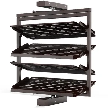 360 Degree Rotating Shoe Rack Cabinet: Space-Saving Storage and Wardrobe Solution