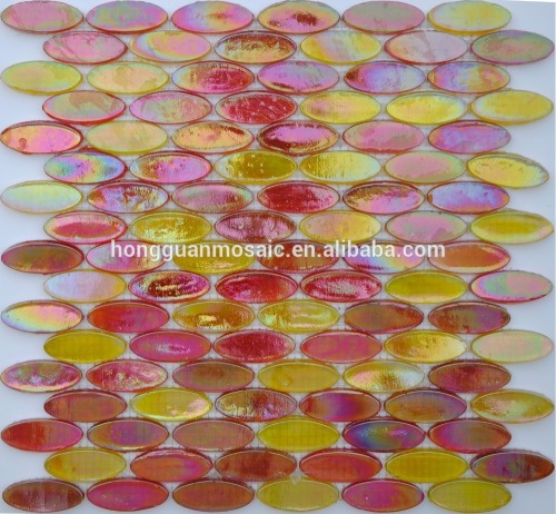 pearl glass mosaic tile metallic glass mosaic tile tufted wall tile