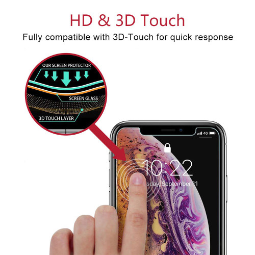 KANTOU HD Tempered Glass for iPhone XS