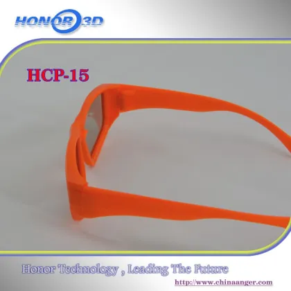 Top sales 3d glasses Kids Passive Real D or MasterImage Circular polarized