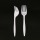 White Cutlery Fork Spoon Knife for Take out Food