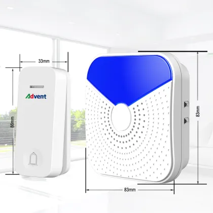 Kinetic Transmitter Plug-in Indoor Door Chime