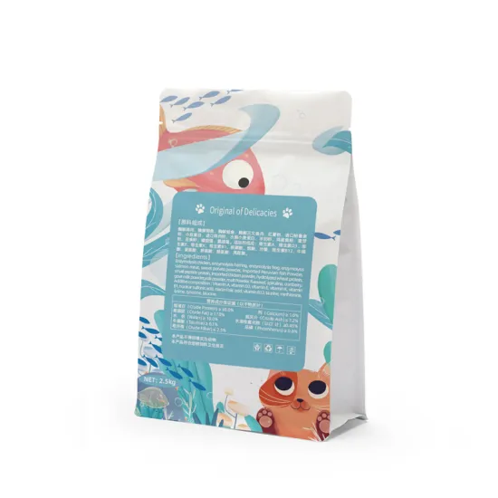 Wholesale gravure printing Cat Food with beautiful cover