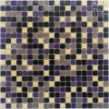 Custom patterned glass mosaic