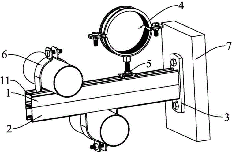 4 -Zoll -Pipe -Klemme Unistut -Rohr