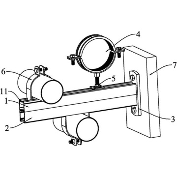 4 -Zoll -Pipe -Klemme Unistut -Rohr