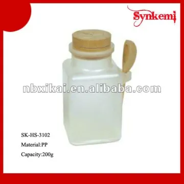 200g plastic containers for bath salt