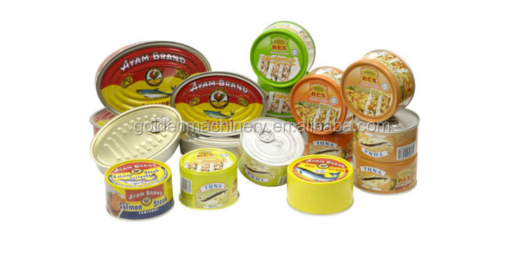 tin can making machines for tuna fish meat packing