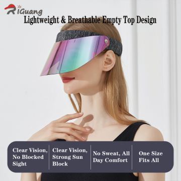 Visiera parasole con protezione UV durevole