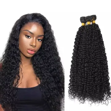 Yeswigs Cheap Raw Indian Cutical Aligned Virgin Human Hair Bundle Extension Afro Kinky Curly Natural Human Hair Bundles Vendor
