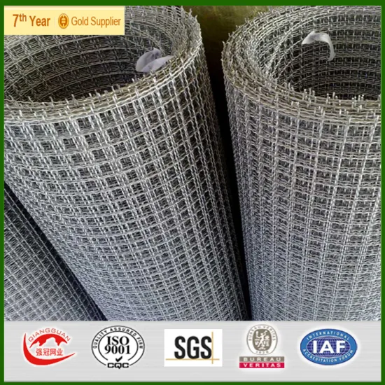 Anping professional Factory Price SS304 Stainless Steel Woven Crimped Wire Mesh