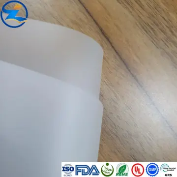 Customize Rigid Matte Water Diffused PET Films