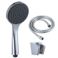 Modern Style Wall Mounted Exposed Bathroom Shower Sets with Chrome Rainshower Shower Suit