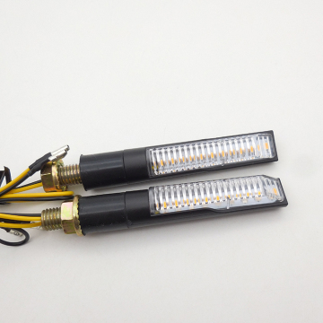 Luci di segnale di rottura della moto LED sequenziale 12V
