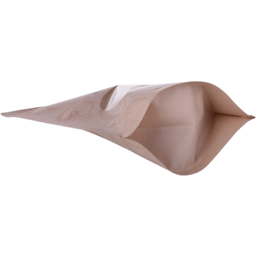 Přizpůsobené kávové tašky Kraft Paper s oknem