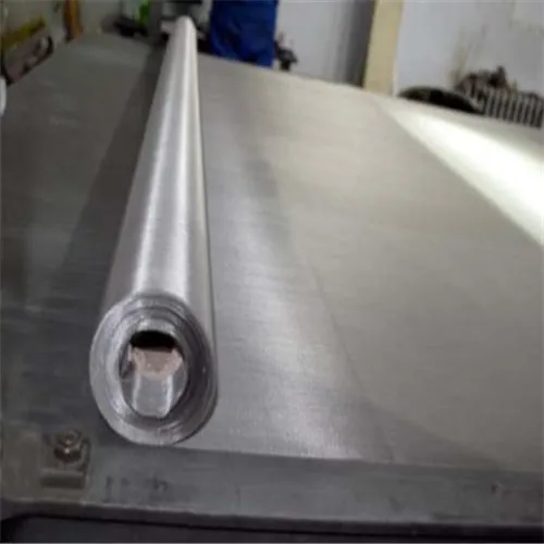 200 mesh Titanium Wire Gr. 1 Pure Titanium woven wire mesh for oil filter