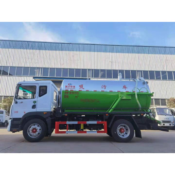 sewage suction truck 10cbm tank capacity