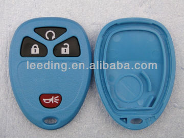 Light Blue GM Auto Key,Keyless Entry Remote Auto Key Case with Four Buttons
