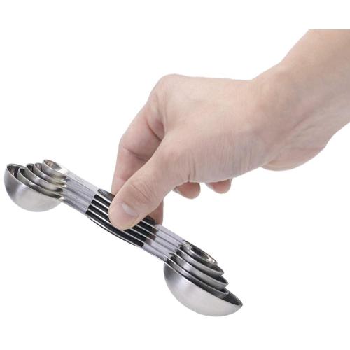 Magnetic stainless steel Measuring Spoons Set