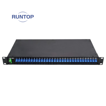 1U 19 inch Rack Mout PLC Splitter