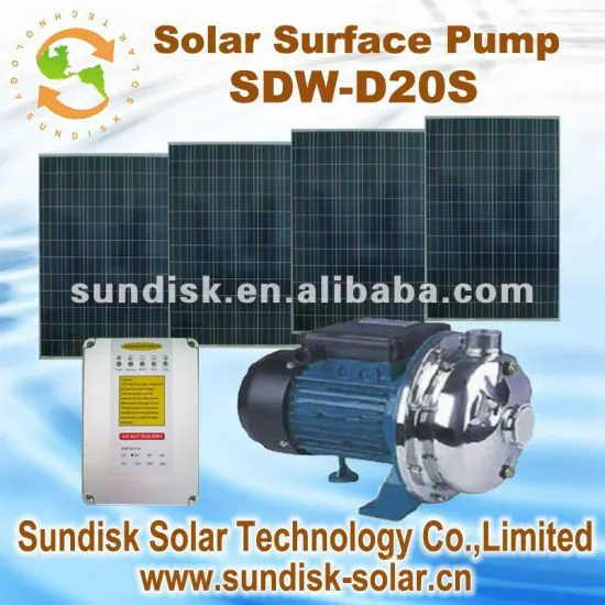 SOLAR DOMESTIC (POOLS) WATER PUMP
