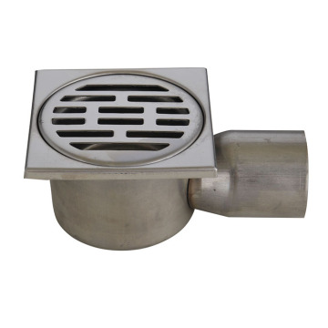 2023 Big Outlet Mesh Square Rectangular Stainless Steel Drain Cover - Side Anti-Odor Shower Floor Drain