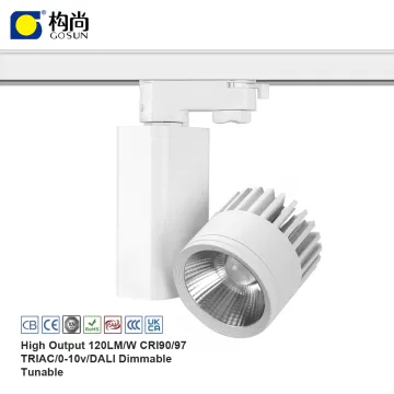Gosun Shop/Supermarket Anti-glare Dimmable LED COB Track Light