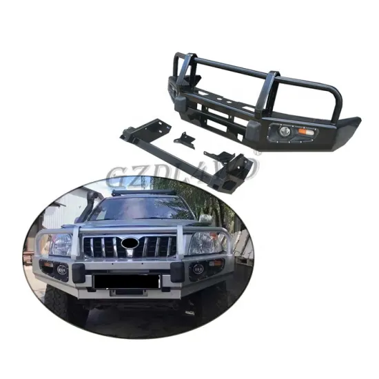 LC120 Steel Front Bumper Kits for Land Cruiser Prado 2002-2009
