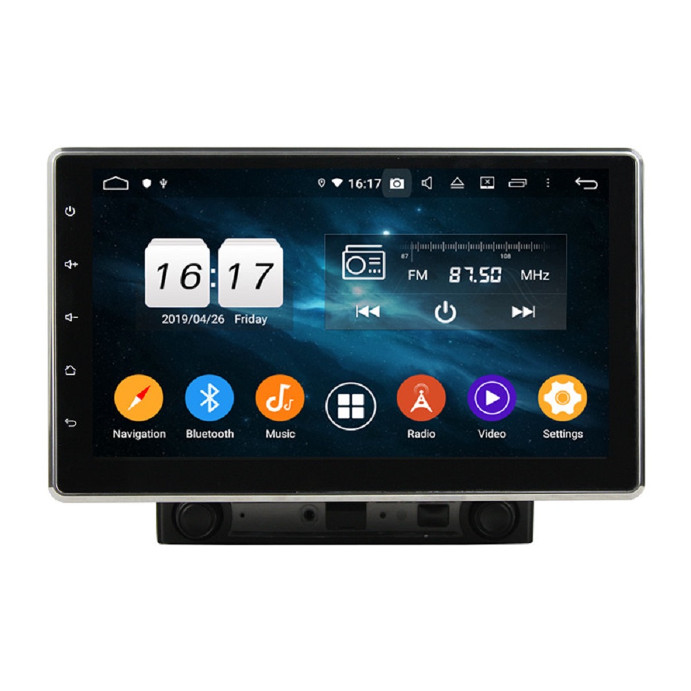 Android 10 Universal autoradio retractable