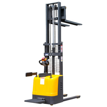 Chinese Supplier 2.0T Full Electric Pallet Stacker Forklift for Warehouse Handling